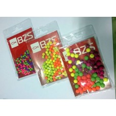 Fluro Coloured Plastic Beads - 4mm (Pack 100)