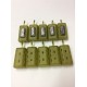 Plastic Block End Feeder - Medium 40g (10 Pack)