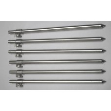 Bank Stick - Stainless Single Locking Screw - dia 12-8mm - (50-90cm)